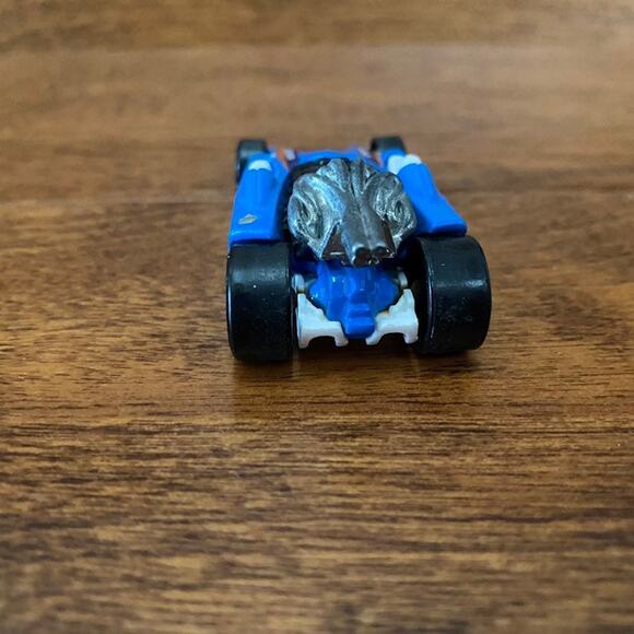 Vintage 2015 Hotwheels Honda Racer Blue Car - Picture 4 of 5